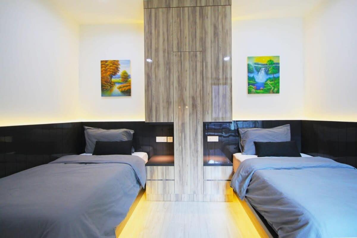 A Stylish High-Floor 2Br Suasana Suites Views Johor Bahru Zewnętrze zdjęcie